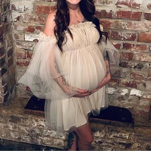 Size small dress, worn once for baby shower.